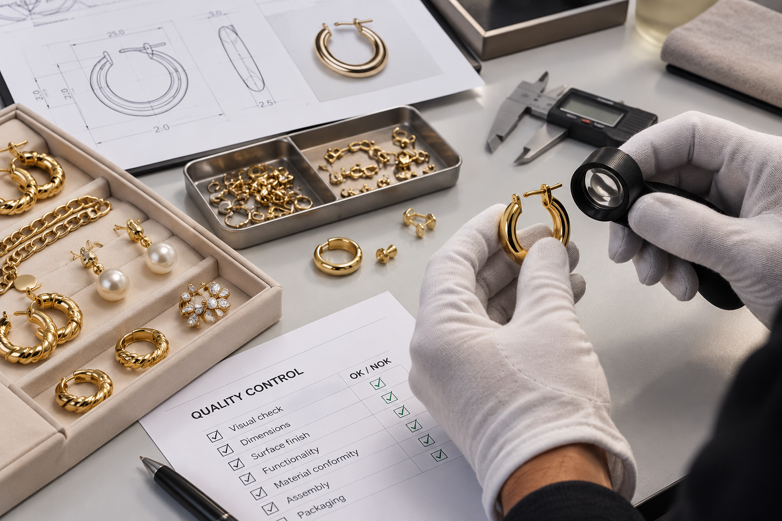 bijoux gioielli controllo qualità
